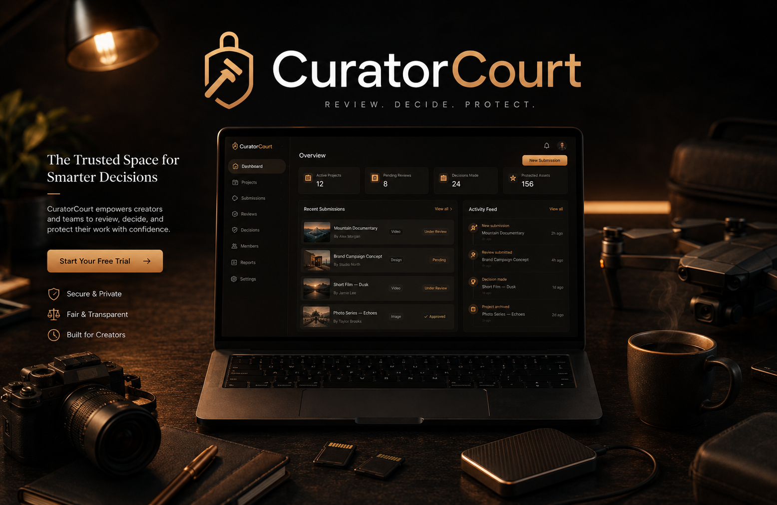 CuratorCourt preview
