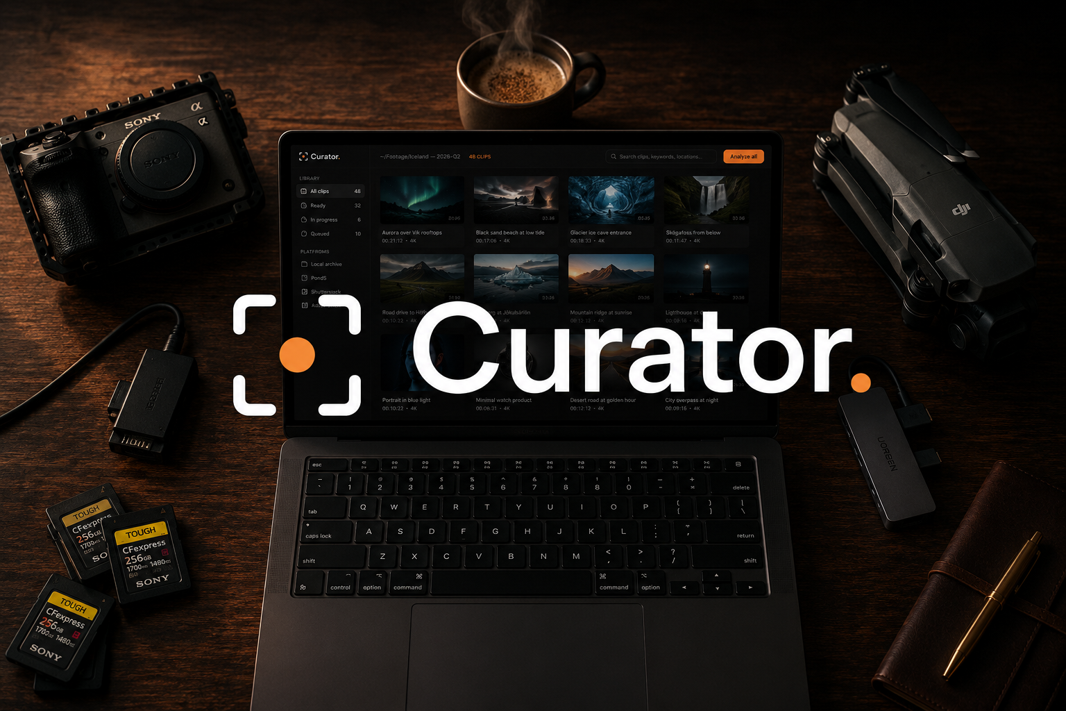Curator preview